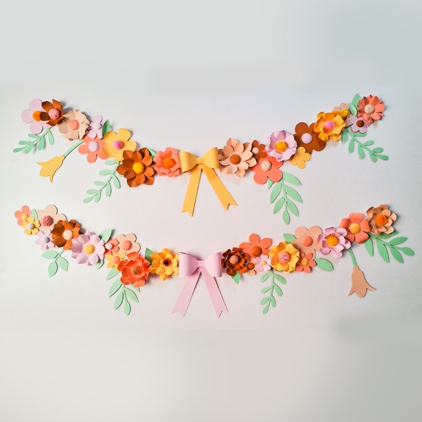 Faixa flores coloridas