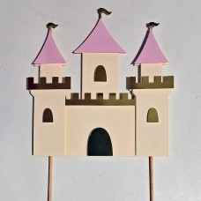 Topo de bolo Castelo 